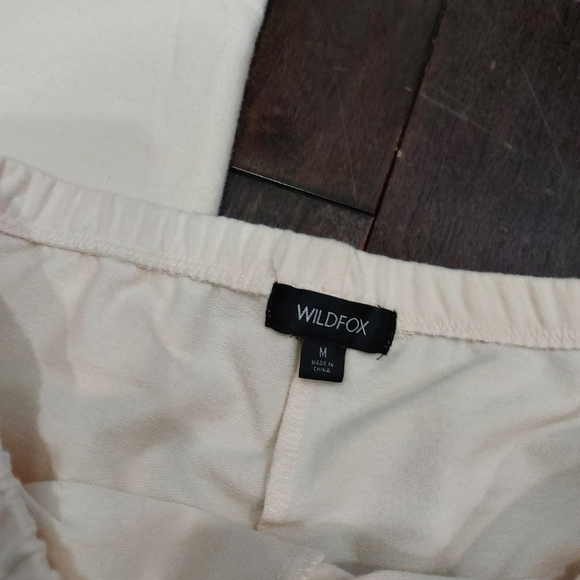 Wildfox Smooches Knox Pant Joggers Vanilla - Picture 3 of 4